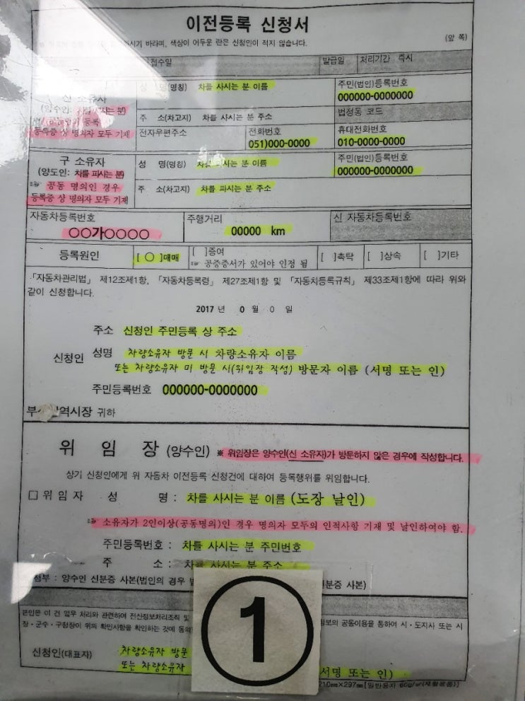  자동차 보험료 싸게 하는 방법?!(명의이전)