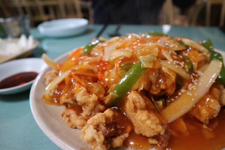  원주 옛날탕수육 맛집, 옛날 중식 스타일의 찰로원