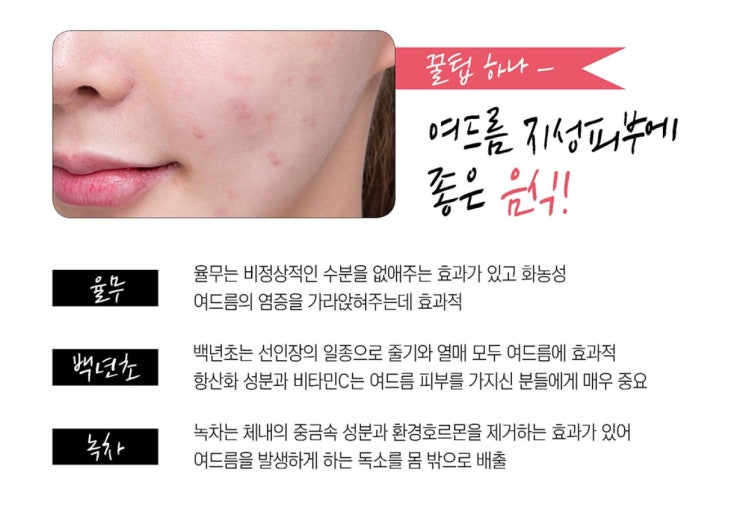  지성피부 관리 피지 막구 균형맞추기