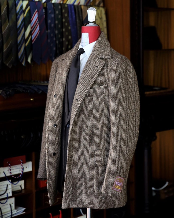  까사델사르토 블랙라벨 카반코트(CABAN COAT) X 스코틀랜드 LOVAT 社 & IRELAND MAGEE 社 헤비울 / For 안드레아서울 의 예약 판매를 올려드립니다~!