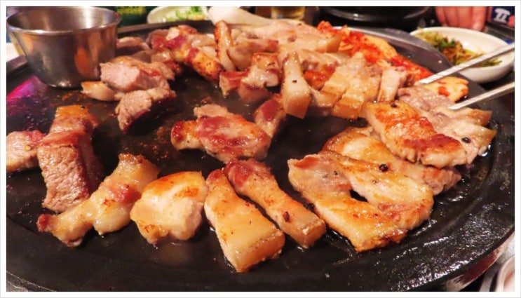  제주도 흑돼지거리 맛집 정말 꼬소해