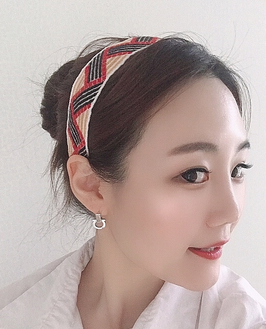  헤어밴드 사니까 큐빅귀걸이 주네 부천역 악세서리 파이쥬얼리