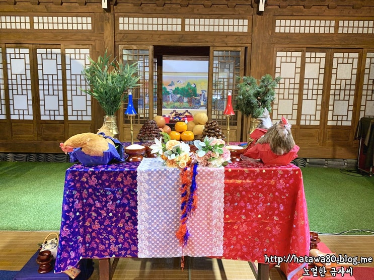  천안웨딩홀 가서 처음 본 전통혼례(베리웨딩홀 피에스타홀)