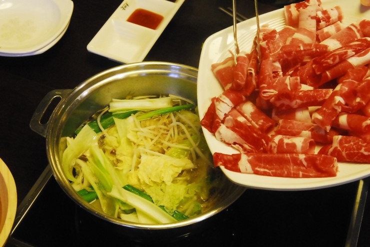  일산 샤브샤브 뷔페 꽃마름 월남쌈 주엽역 맛집 그랜드백화점 
