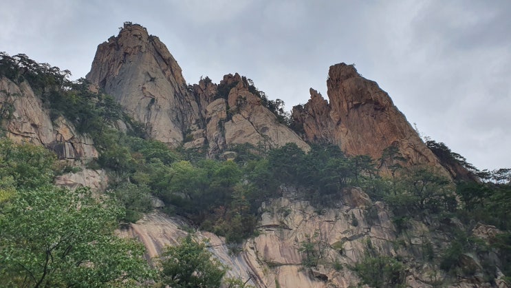  비선대 천불동계곡 설악산산책코스로 좋네요
