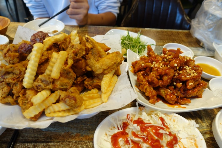  병점 치킨 맛집 :: 진미통닭(신진미통닭) 양많고 맛난 진안동맛집 추천!