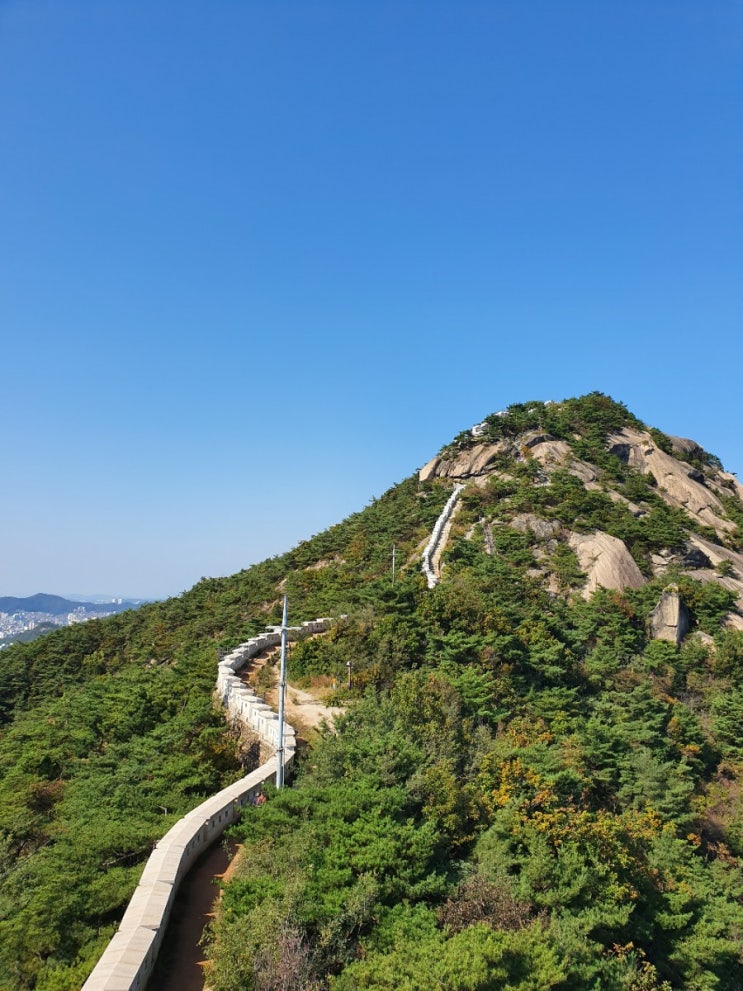  안산 자락길~인왕산~부암동