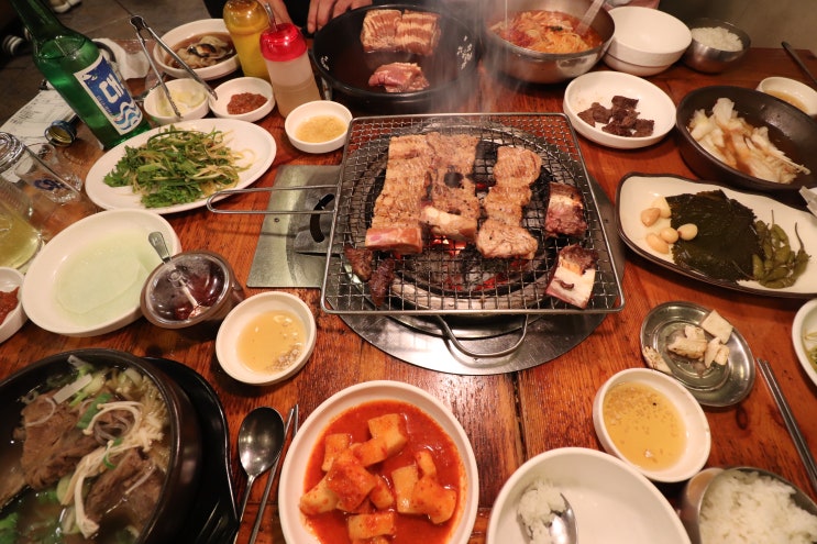  덕천 고기집 신라농원 외식하기 좋은 곳