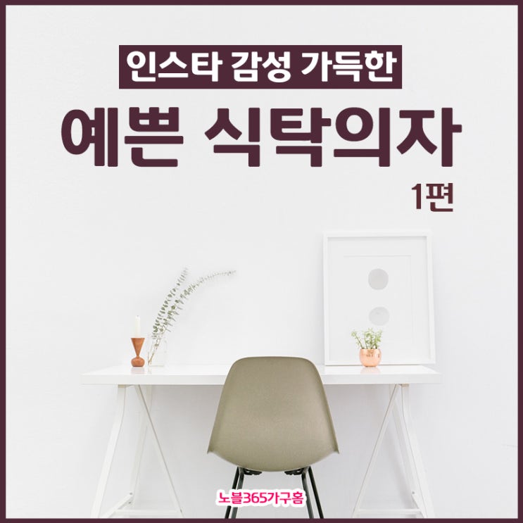  인스타 감성 가득한 예쁜 식탁의자 :: 이제는 식탁 의자가 대세다!!~
