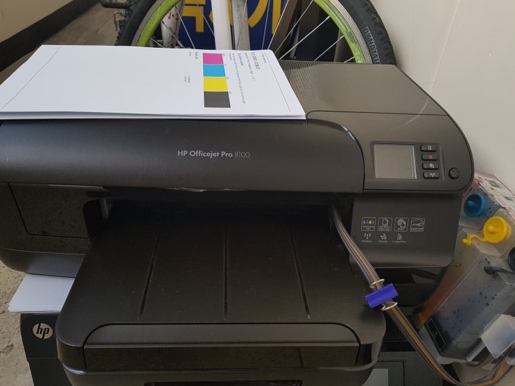  HP8100 무한프린터 전원이 들어오지 않아요.- 수리 전문 프린텍울산