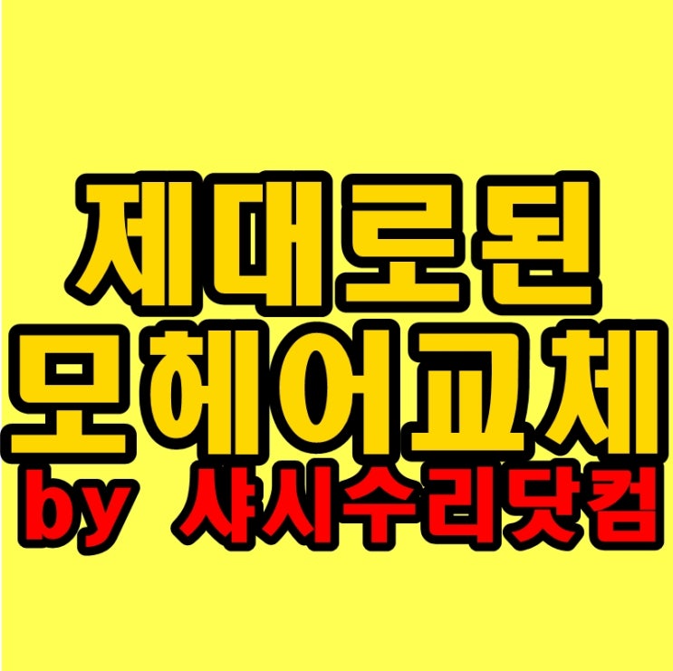  모헤어교체가 빠진 리모델링은 미완성 - 송파 가락쌍용1차아파트