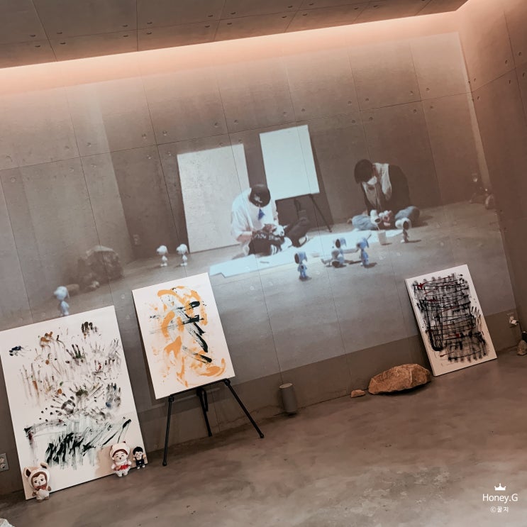  부산 오베르주 mq&loey 찬열 전시 다녀왔어요
