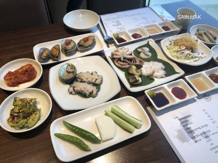  『의왕 맛집/백운호수 맛집』전복명가-전복정식