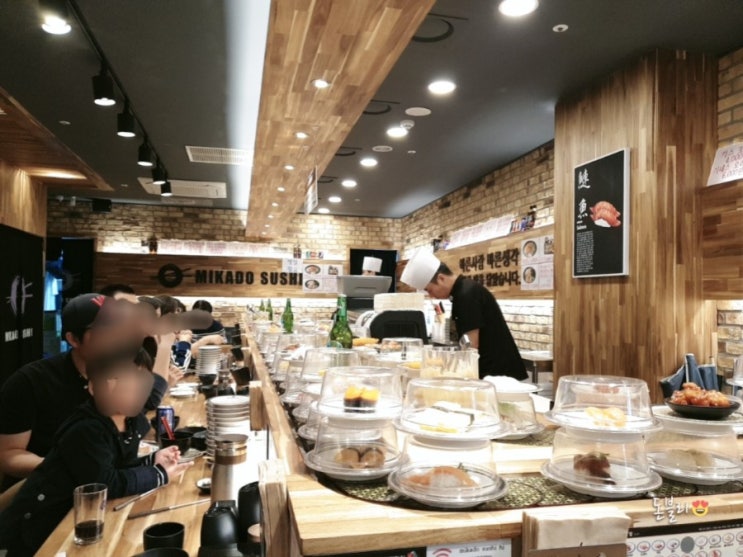  합정역초밥 합정스시 미카도스시 회전초밥 싱싱해!