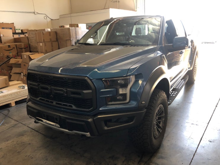  [해상운송시작] 2019 포드 F150 랩터 퍼포먼스 블루 풀옵션 픽업트럭 FORD F150 RAPTOR Performance Blue [JW모터그룹 좋은차량 픽업트럭연구소]