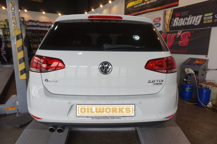  골프 MK7 2.0 TDI 엔진오일 교환 - 독일산 OWS 에코맥스 5W30 + SOD-1 PLUS [오일웍스 강서]