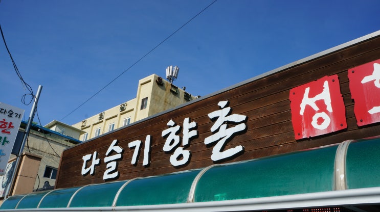 영월 맛집 시원한 해장국과 맛있는 반찬 다슬기향촌 성호식당