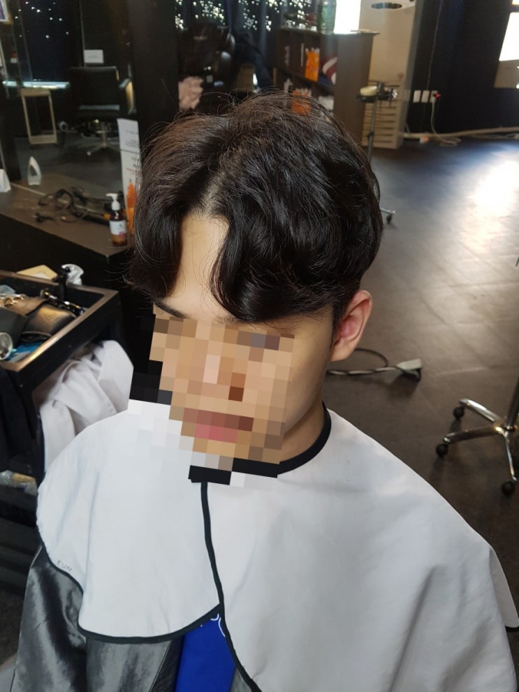  가을에는 역시 가르마펌이지! 남자머리 애즈펌은 정왕동미용실 은쌤에게