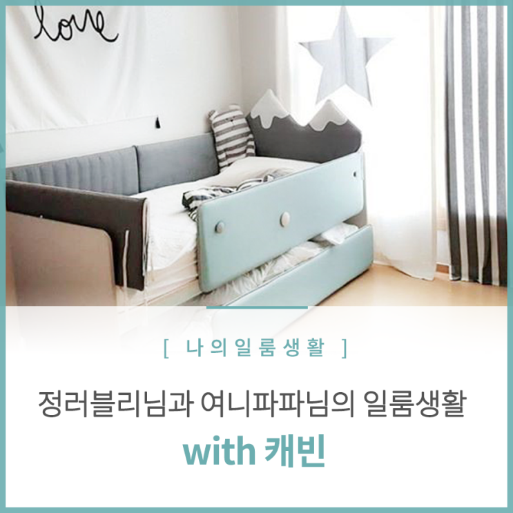  정러블리님과 여니파파님의 #나의일룸생활 with 캐빈