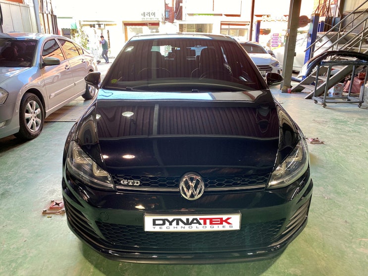  폭스바겐 골프 MK7 GTD ECU맵핑