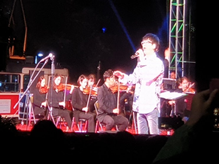  경춘선숲길 가을음악회 보고 왔어요 역시 하현우
