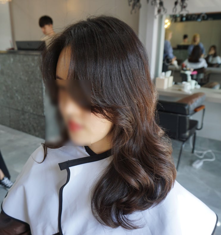  용인 수지 미용실 비롬헤어 2호점 레이어드s컬펌 후기(홍지쌤)