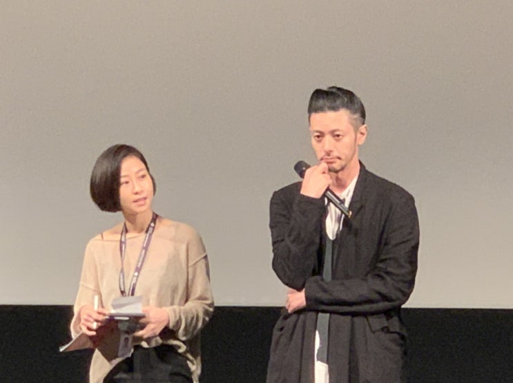  부산국제영화제 오다기리조 감독의 도이치 이야기 GV
