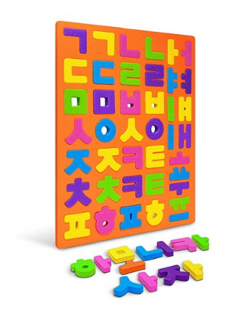  삼성출판사 EVA 한글 자석 퍼즐 랜덤발송