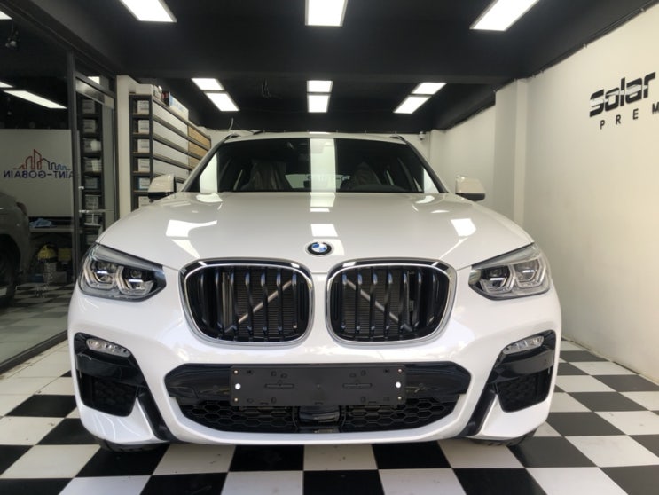  Bmw x4 x drive 20d솔라가드 스모크 시공기