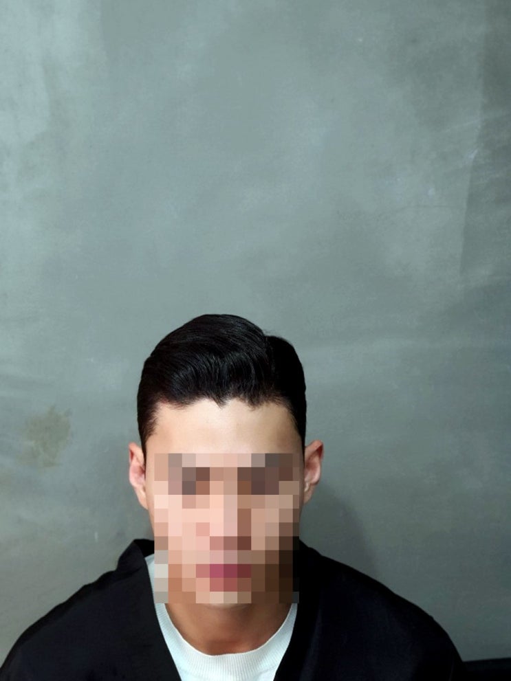  해병대 돌격머리 에서 말출 나와서 남자 면접 머리 하러 오셨음