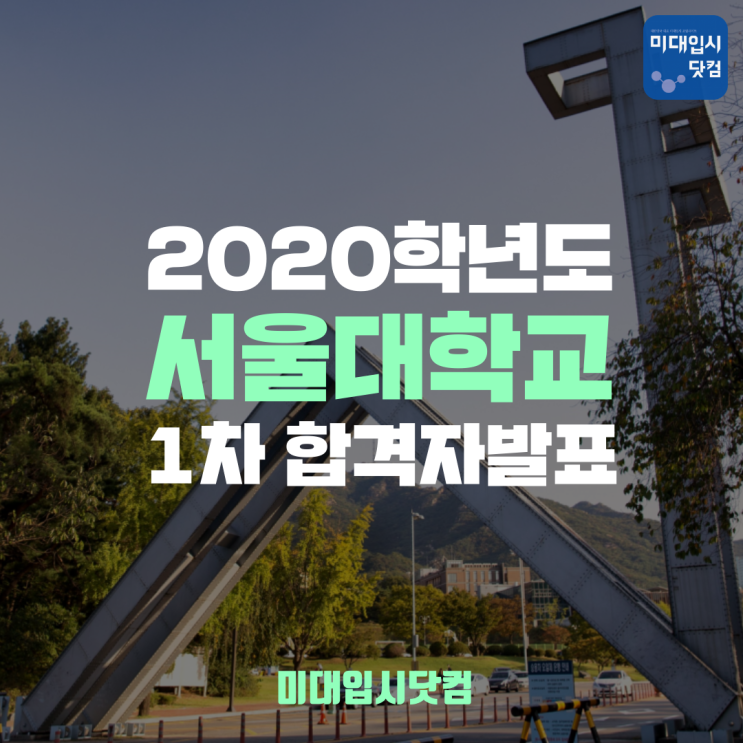  2020 서울대 미대수시 1차 합격자 발표,1단계 합격자 - 서울대학교 미술대학 입학처 / 동,서양화과 포트폴리오 제출
