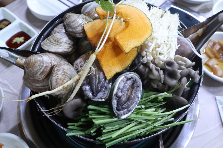  인천 구월동 간장게장 황금게장 해신탕 먹었어요