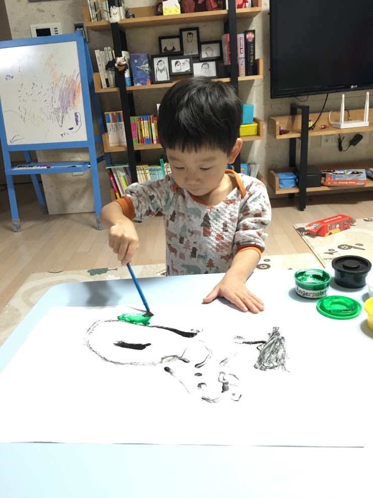 [아동/아이 그림/미술/그리기] 홍카소 다채로운 성숙기 작품들 @2018 하반기