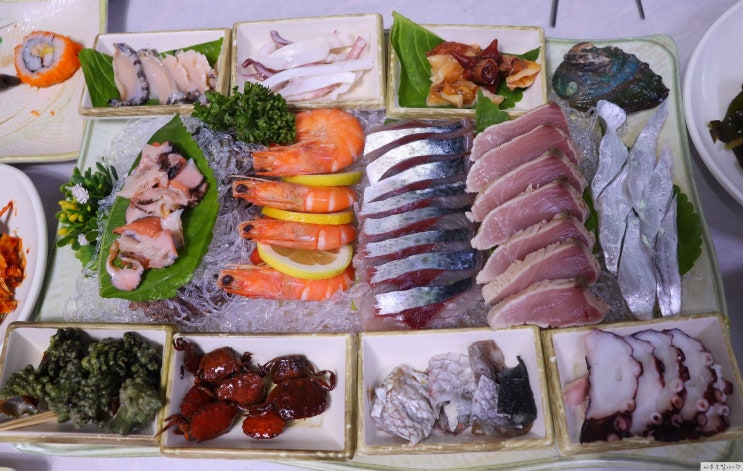  위미항 맛집 일송 회수산 직접 낚싯배로 잡아온 제주의 활어