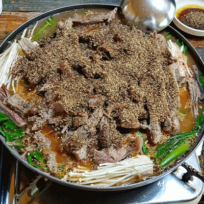  천안 입장 흑염소 전문점 능물산장 엄지척^^