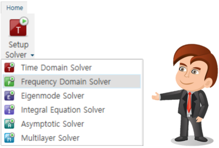  CST 해석 꿀팁5 : Solver 변경 방법 알아보기