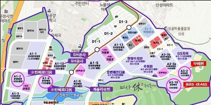  북위례송파 호반써밋 분양임박 10월 분양예정~!!청약안내