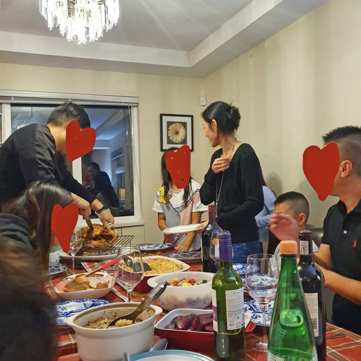  Happy Thanksgiving day! (캐나다 땡스기빙데이 파티)