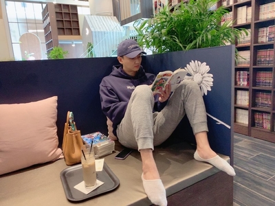  롯데몰 수지점 만화카페 놀멘서가에 가다!