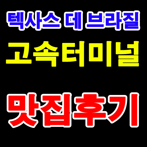  서울 고터 맛집 브라질 슈하스코 한번도 안 먹어봤다고???!!