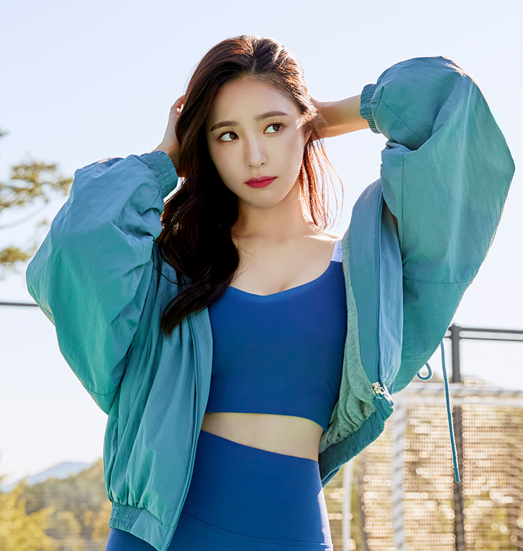  신세경 바람막이 한정판 안다르 EVENT '출시 기념 타임 세일' 오로라&멜로디 재킷