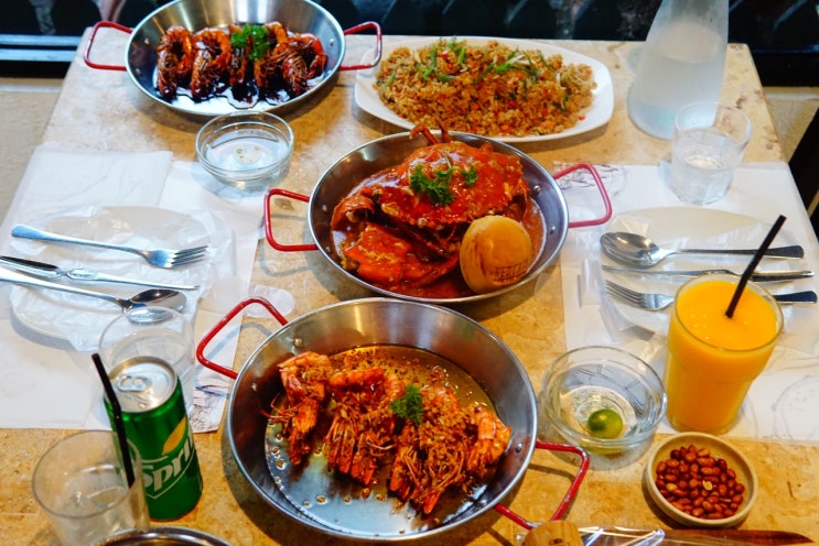  세부맛집 막탄 머드크랩 Redcrab