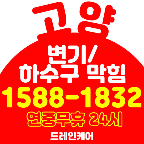  전문가가 막힌 하수구&변기 해결해주는 곳!