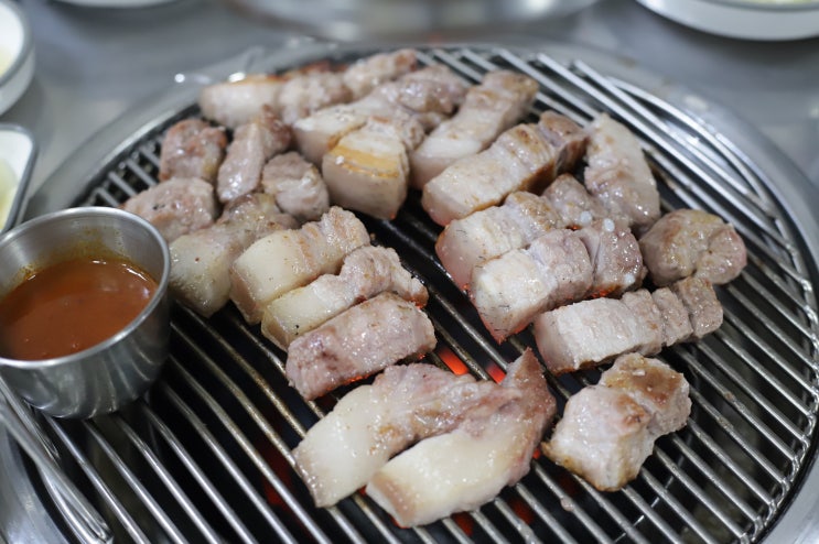 성산 흑돼지 맛집 : 정가네연탄구이