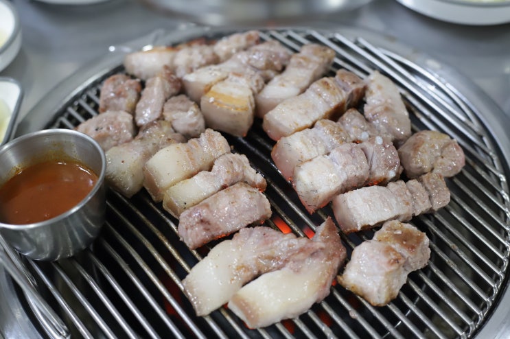  성산 흑돼지 맛집 : 정가네연탄구이
