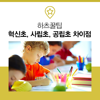  혁신초, 사립초, 공립초? 무엇이 다를까?