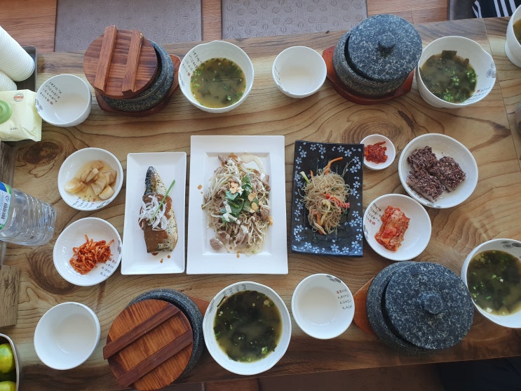 성산일출봉맛집 성산키작은삼촌 해초돌솥밥 김녕에서 이전오픈했네요