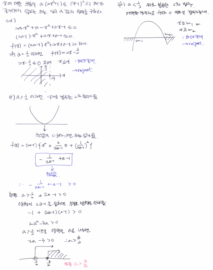  큰아이 수학 점검 + 세미나 마감 관련하여