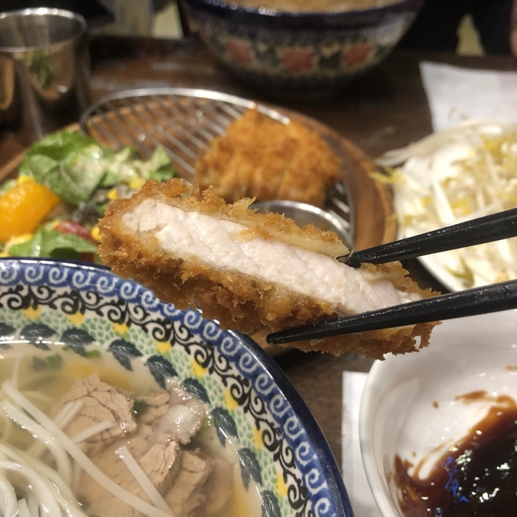  일상 - 송도 트리플스트리트 엉클인더키친(돈까스)에 반했다! 맛집 린정