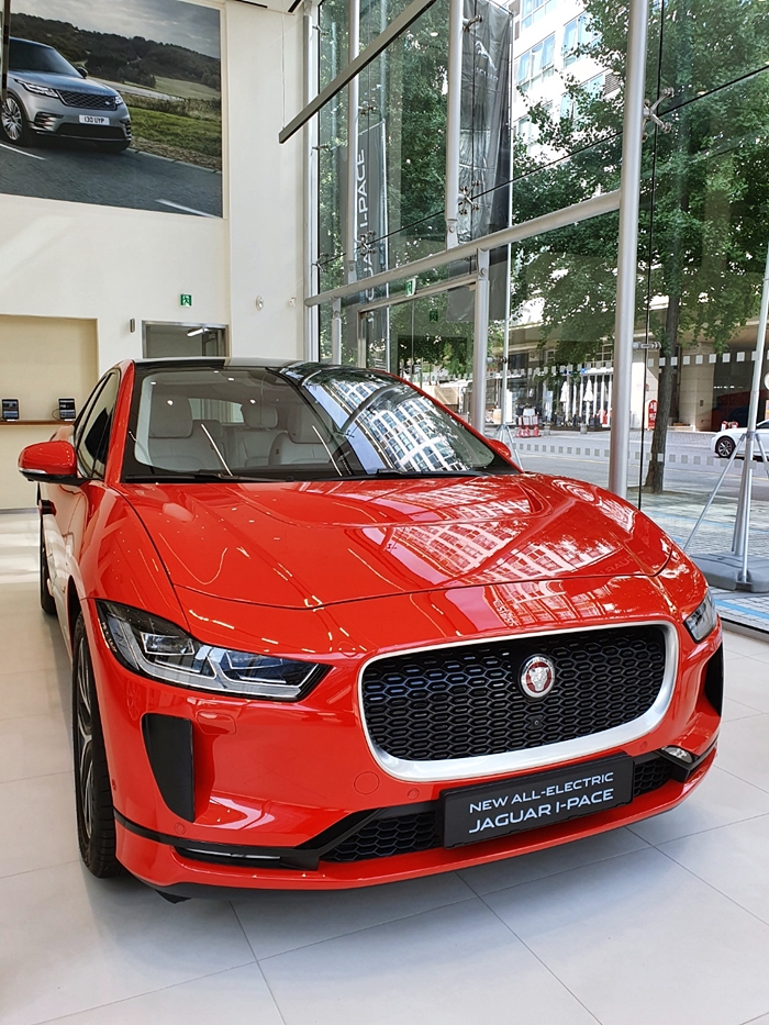  재규어 i-pace 시승행사